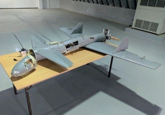 Uno de los drones manipulados por los rebeldes hutíes para realizar ataques 'suicidas'.