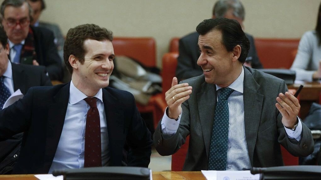 Pablo Casado y Fernando Mart&iacute;nez-Ma&iacute;llo