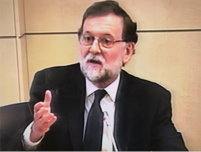 Mariano Rajoy como testigo en el caso Gürtel