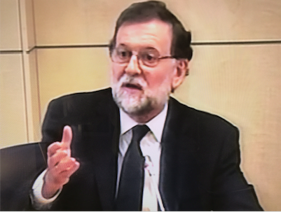 Mariano Rajoy como testigo en el caso G&uuml;rtel