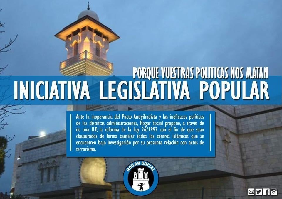 Iniciativa Legislativa Popular promovida por Hogar Social.  