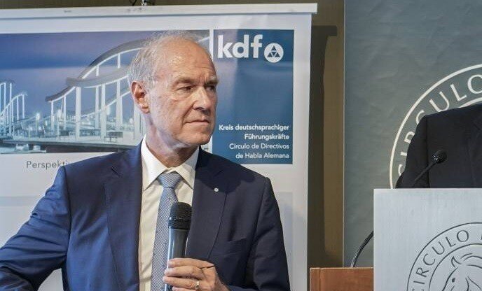 Albert Peters, presidente del C&iacute;rculo de Directivos de Habla Alemana.