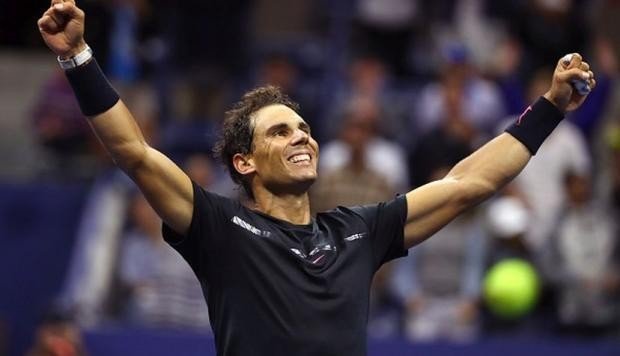 Rafa Nadal celebra su triunfo en el US Open.
