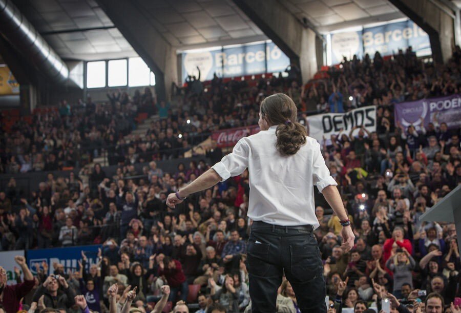 Mitin de Podemos en Valencia