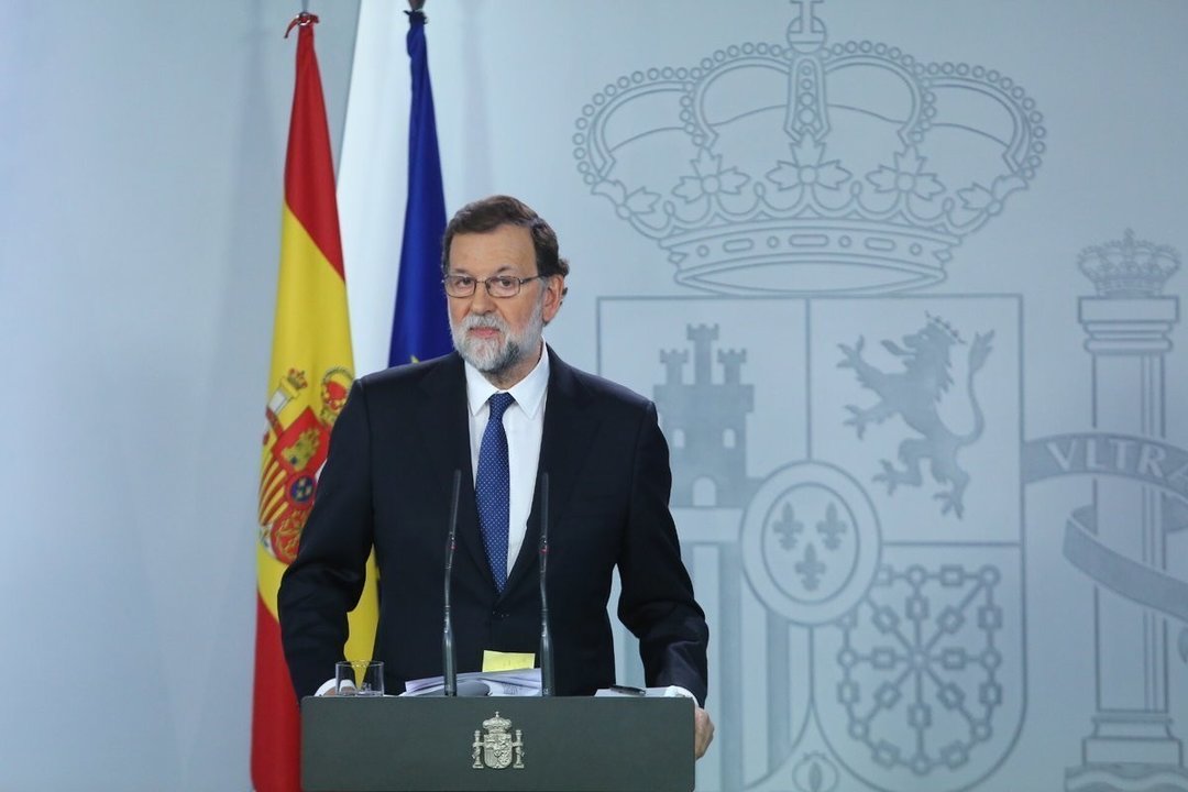 Mariano Rajoy explica las medidas del artículo 155.
