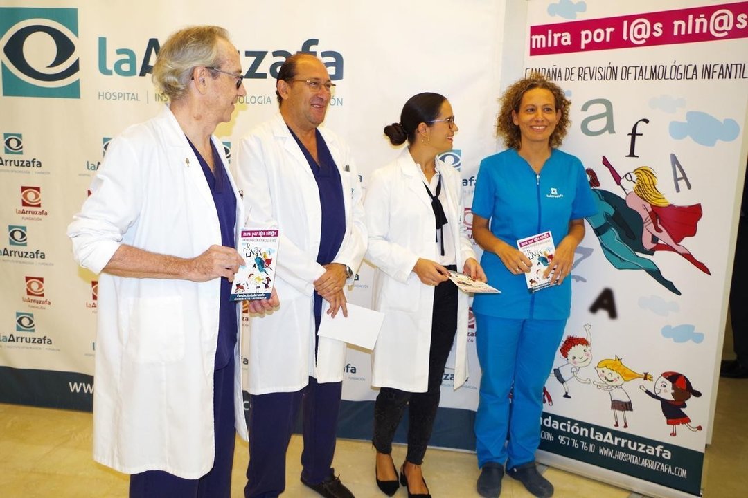 Fundación La Arruzafa inicia su décima campaña de revisión oftalmológica infantil ‘Mira por l@s niñ@s’