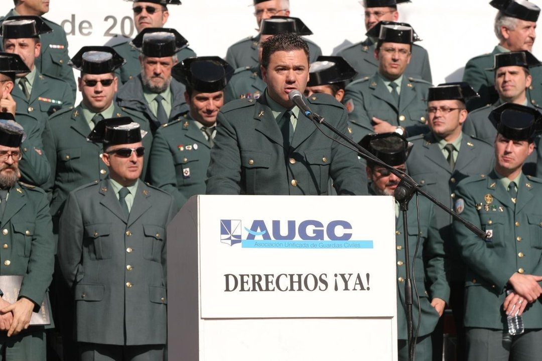 Juan Antonio Delgado, en su etapa en la AUGC.