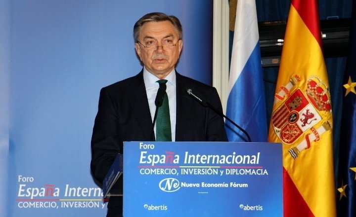 El embajador de Rusia, en España, Yuri Korchagin.