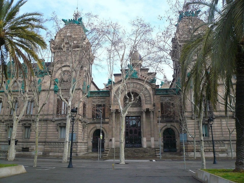 Palacio de Justicia de Barcelona.