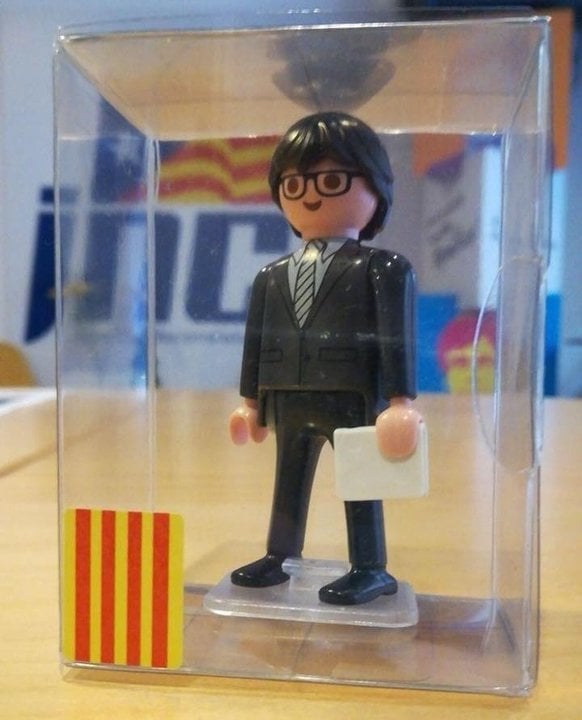 Figura de Carles Puigdemont.