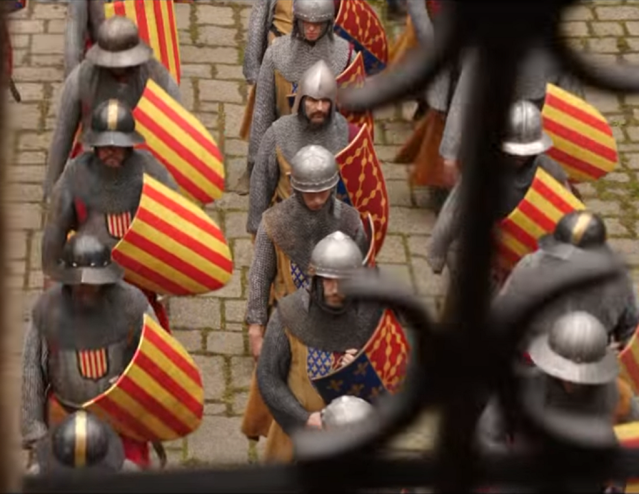 Tropas catalanas en 'Knightfall'.
