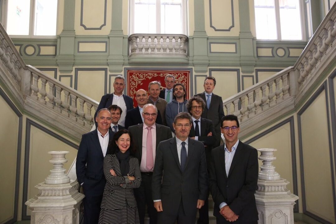 Algunos miembros del Consejo Asesor para la Innovaci&oacute;n de la Justicia.