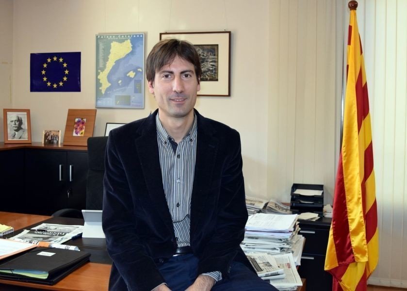 El alcalde de Caldes de Montbui, Jordi Solé.