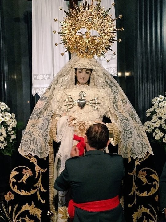 Virgen de los Dolores de la Parroquia de Jesús de Medinaceli.