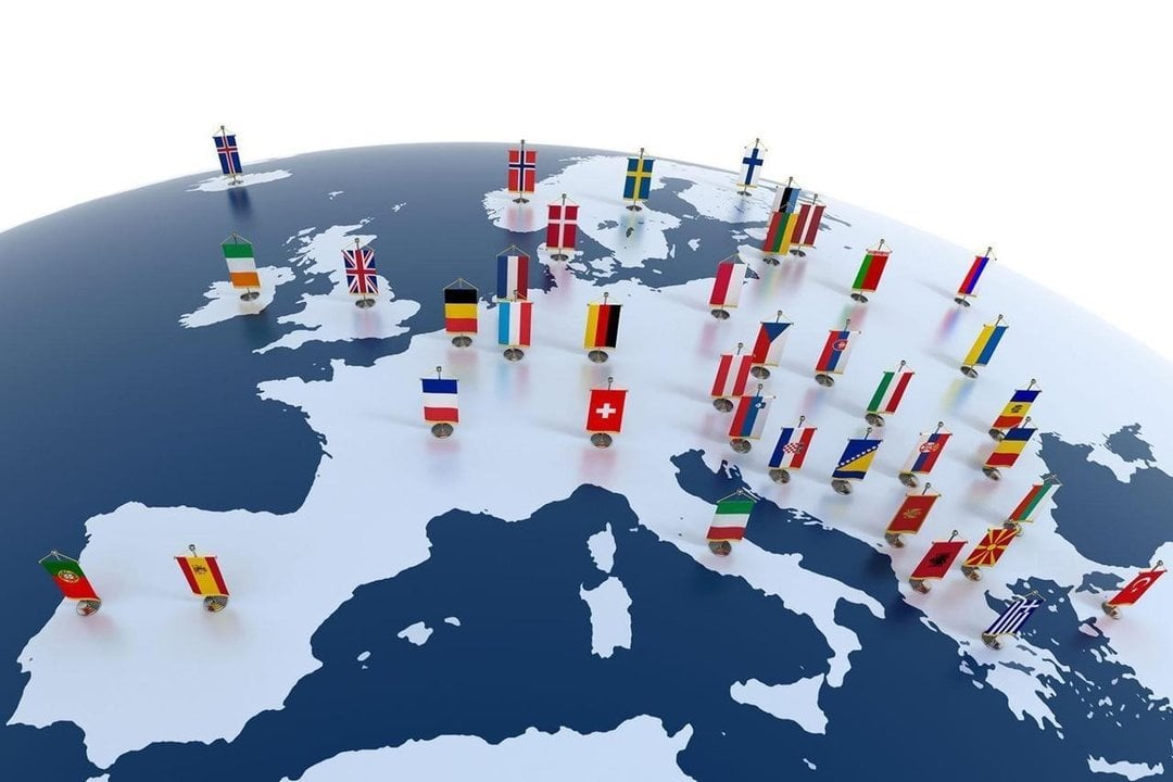 Países que participan en el programa Erasmus.