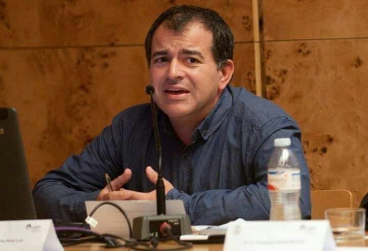 Vicente Pérez, redactor de Diario de  Avisos. 