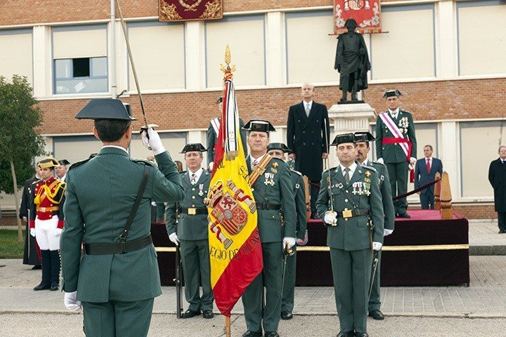 Jura de bandera de la Guardia Civil.