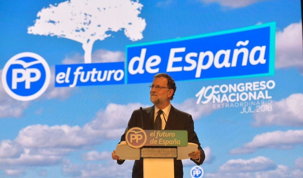 Mariano Rajoy, en el Congreso Nacional Extraordinario del PP.