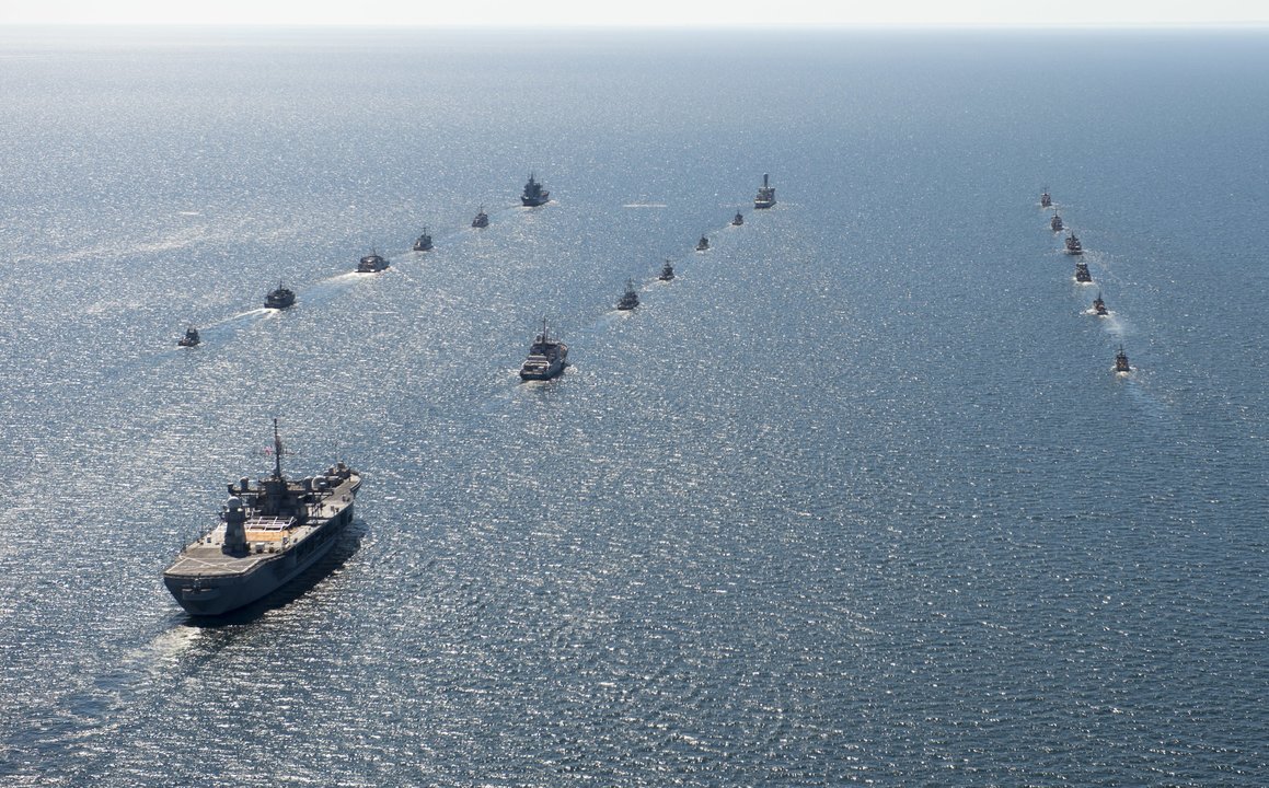 Maniobras en el Báltico de la Sexta Flota.