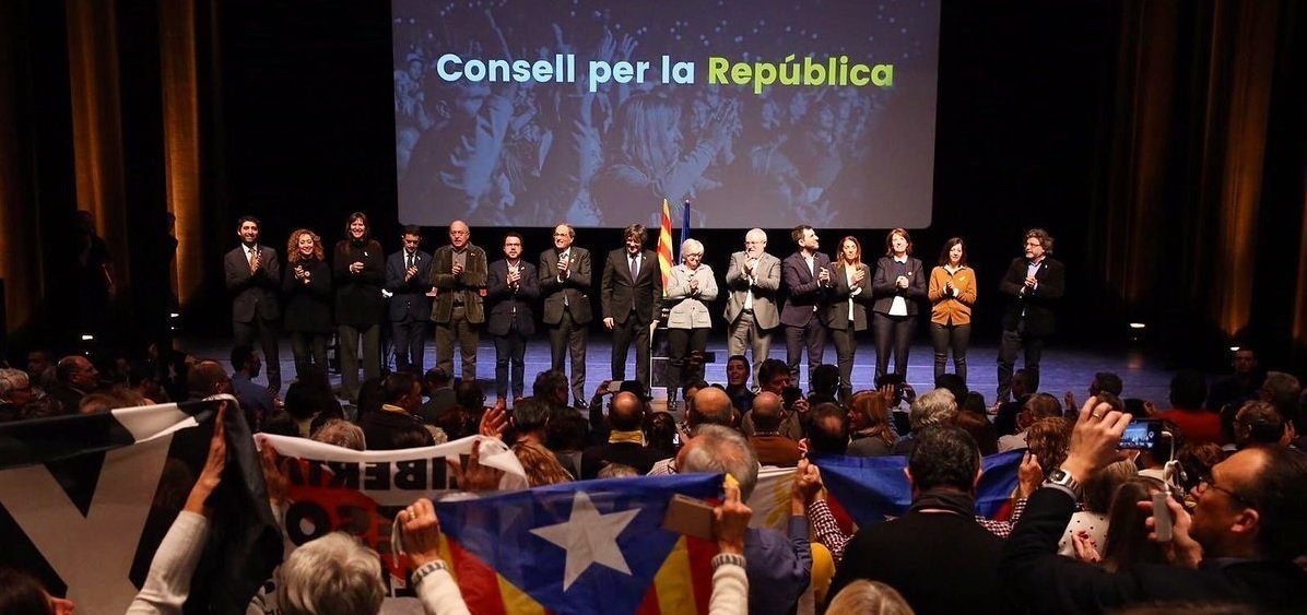 Presentación en Bruselas del Consell per la República.