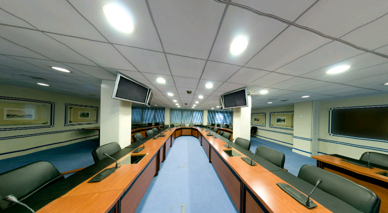 Sala de reuniones del CNI.