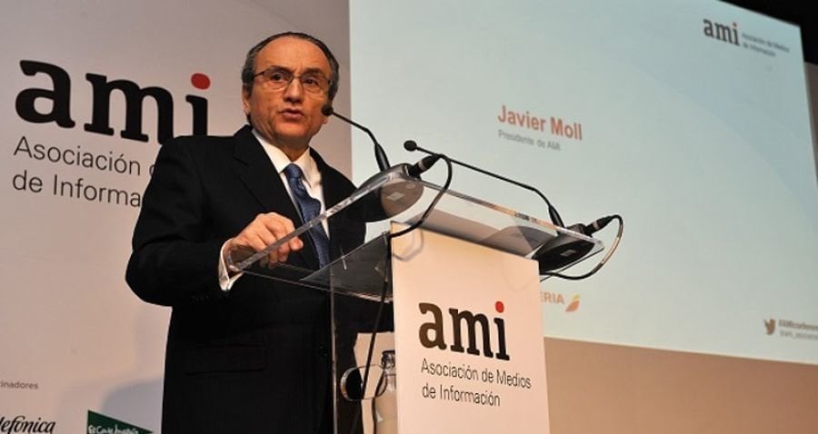 El presidente de Prensa Ibérica, Javier Moll.