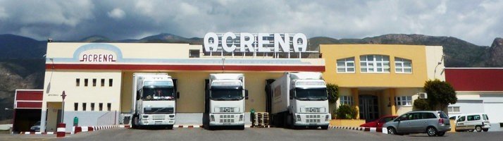 Instalaciones de Acrena, empresa de distribución de fruta en Almería.