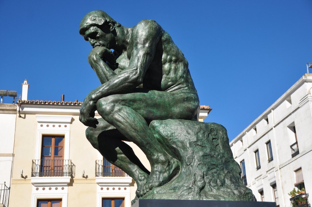 &#39;El pensador&#39;, de Rodin.