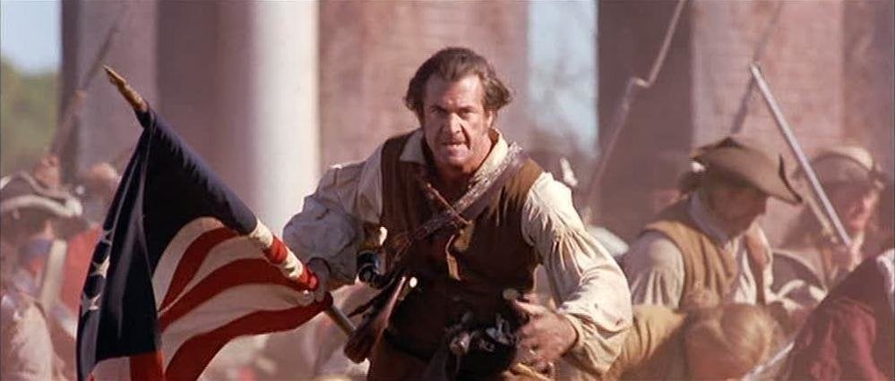 Mel Gibson en 'El Patriota'.