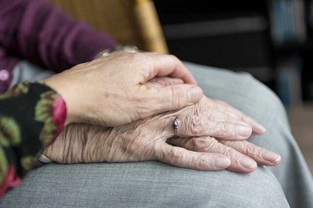 Ancianos residencia.