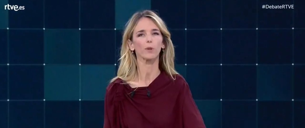 Cayetana Álvarez de Toledo, en el debate en TVE.