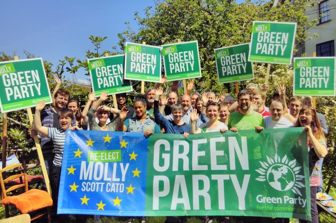 Green Party,partido verde del Reino Unido.
