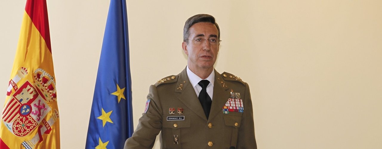 Jaime Domínguez Buj, cuando tomó posesión como Jefe del Estado Mayor del Ejército (JEME).