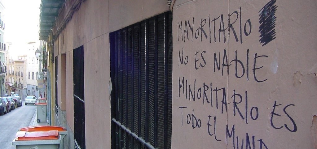 Grafiti en Madrid.
