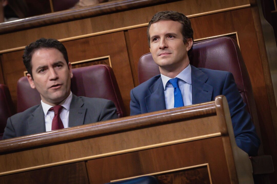 Pablo Casado en la investidura