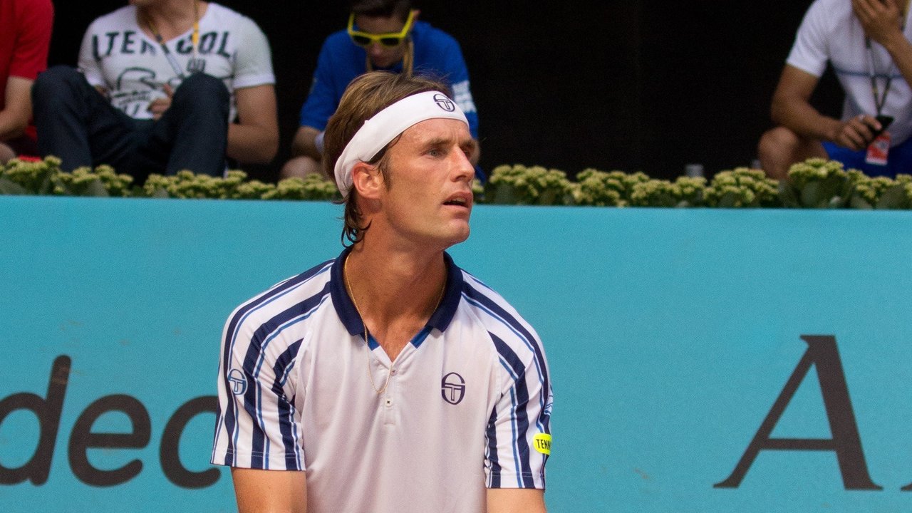 El tenista Daniel Gimeno, en los Masters de Madrid de 2015