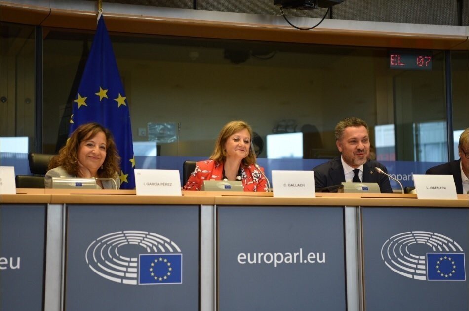 Irene Lozano, Cristina Gallach y Luis Planas