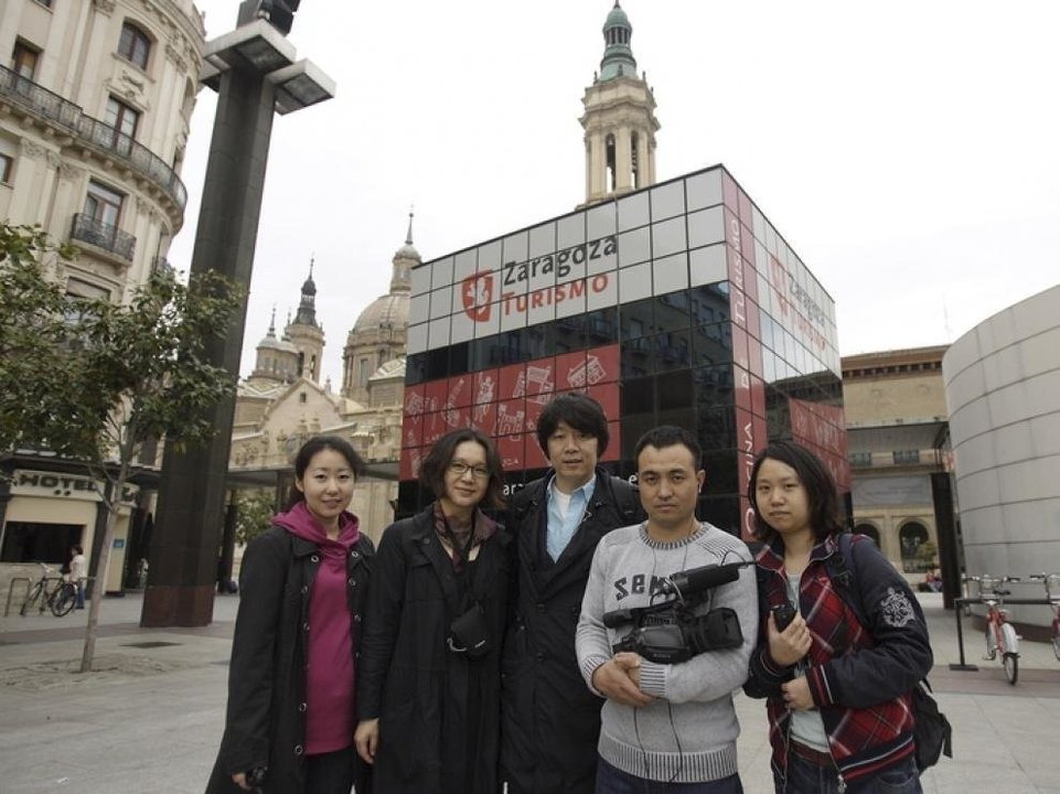 Periodistas Chinos en Zaragoza