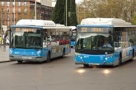 autobús de Madrid