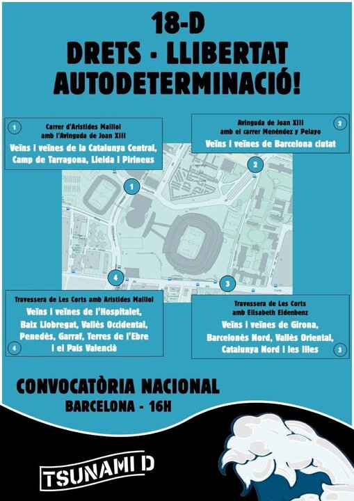 Mapa puntos Camp Nou