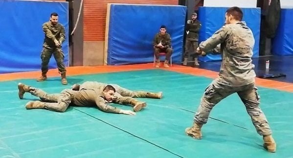 Campeonato de Combate Cuerpo a Cuerpo del Ejército.