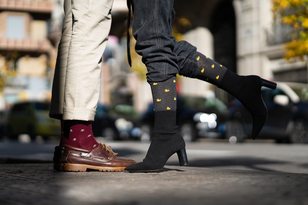Diez calcetines de diseños divertidos para hombre con los que