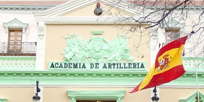 Academia de Artillería, en Segovia.