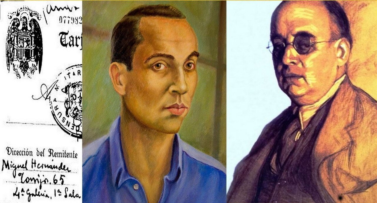 La amistad de Miguel Hern&aacute;ndez con Jos&eacute; Mar&iacute;a de Coss&iacute;o