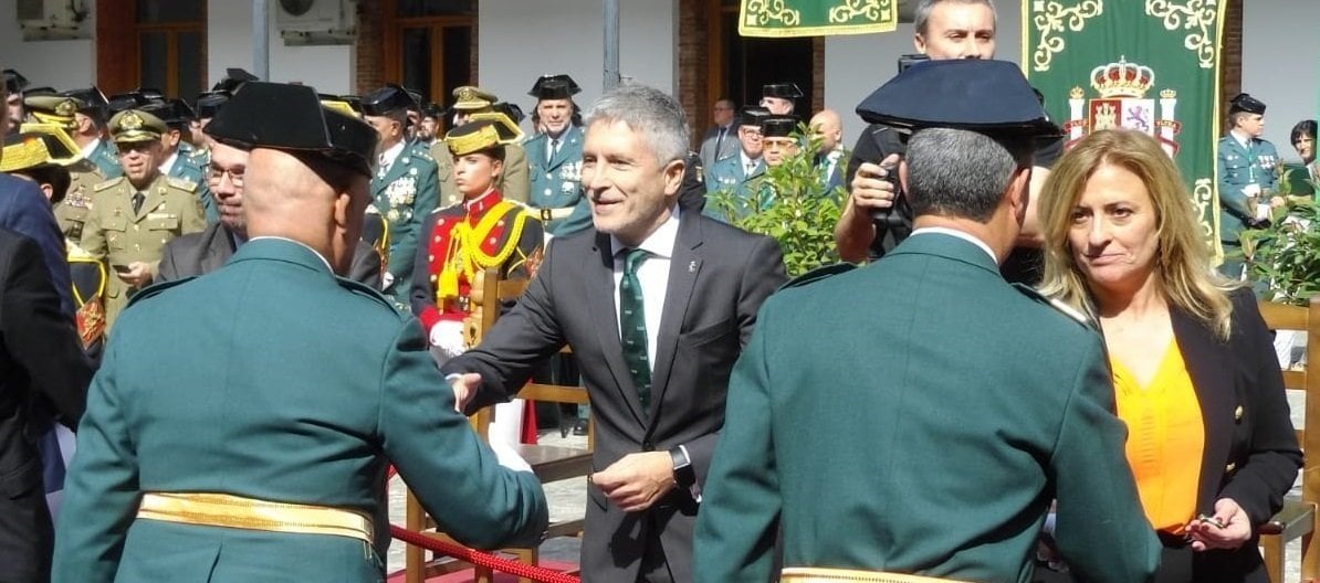 Fernando Grande-Marlaska, en un acto de la Guardia Civil.