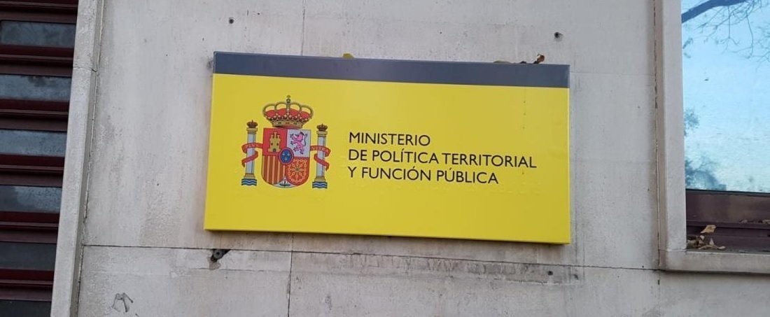 Ministerio de Política Territorial y Función Pública.