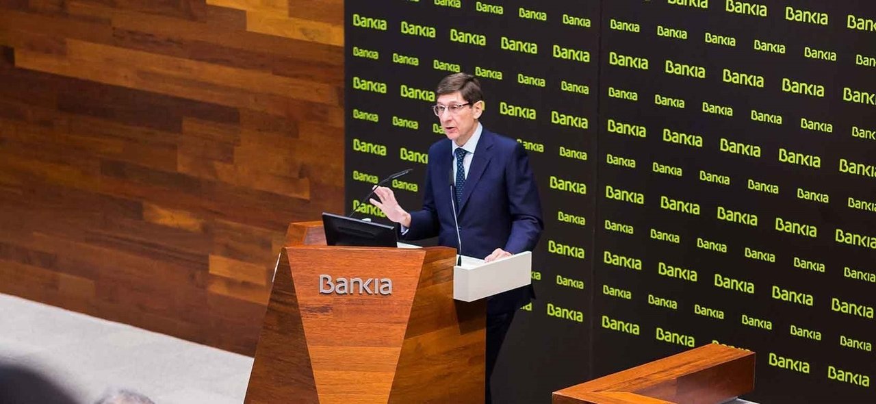 José Ignacio Goirigolzarri presenta los resultados de Bankia.