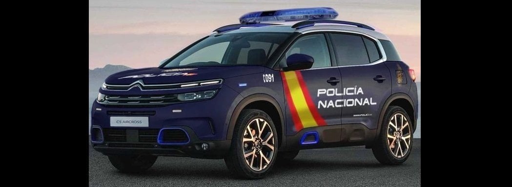 Uno de los nuevos modelos de coche patrulla de la Policía Nacional.