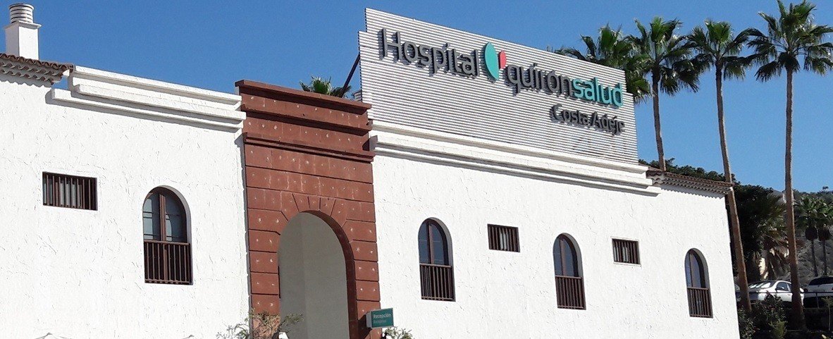 Hospital Quirón Costa Adeje de Tenerife.