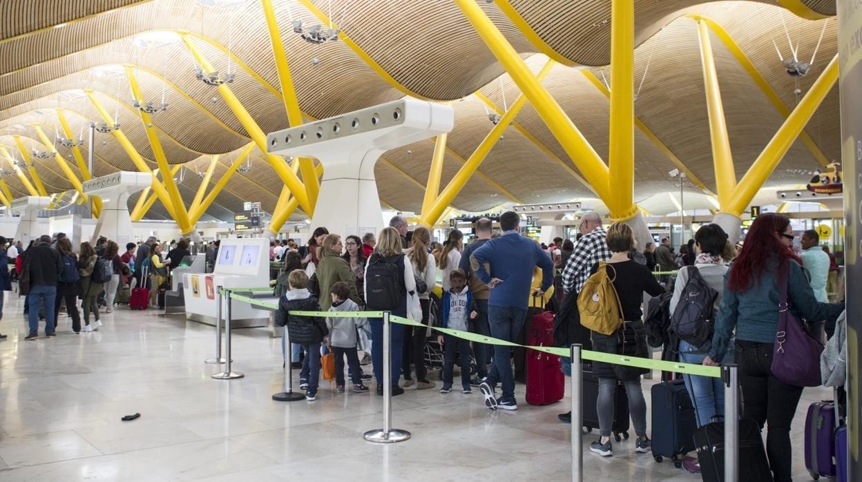 Terminal 4 del aeropuerto de Madrid Barajas